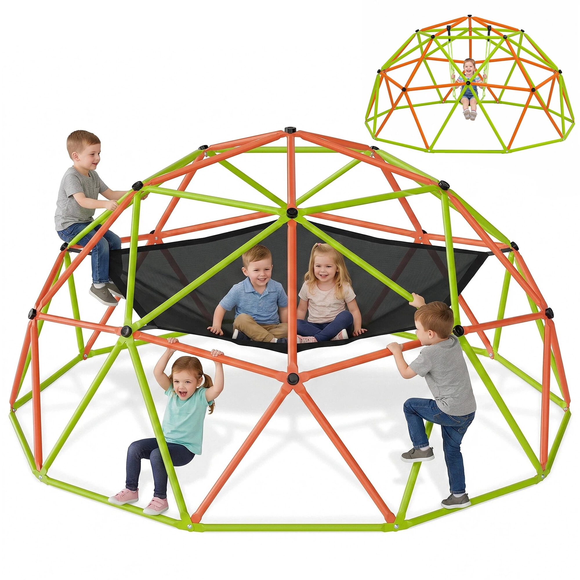 Zupapa 10FT Climbing Dome, Decagonal Geo Dome Climber, 1000LBS