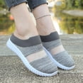 thumbnail image 6 of Willtoo Womens Golf Backless Shoes Fitness Orthopedic Slip On Hands Free Slip On Mesh Mules Women Closed Toe Clogs Shoes Casual Mesh Classic Fit Orthopedic Sneakers for Women, 6 of 7
