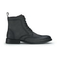 thumbnail image 2 of Polar Fox Manson MPX806091 Classic Wing-tip Burnished Style Dress Boots, in Charcoal Grey, Size 8, 2 of 8