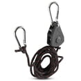 thumbnail image 1 of Growing Light Rope Ratchet Hanger Tent Growing Lights Rope Greenhouse Tie Down Fixture Retractable Gear Garden Outdoor Shade Fix Accessories 2m, 1 of 9