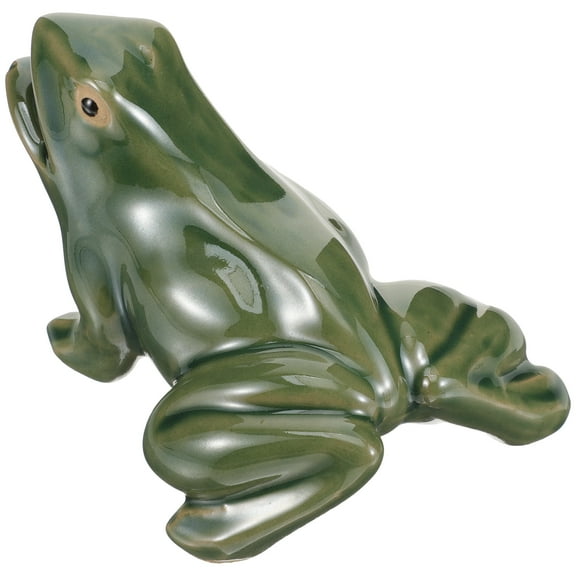 Fountain Frog Courtyard Fountain Decor Circulating Waterfall Frog for Home Decor