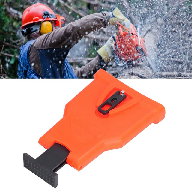 Afilador de Motosierra Barra de Afilador de Hoja de Sierra de Cadena Portátil Dientes de Motosierra Montados Herramienta de Amoladora de Piedra de Afilado Rápido para Barra de ANGGREK Otros