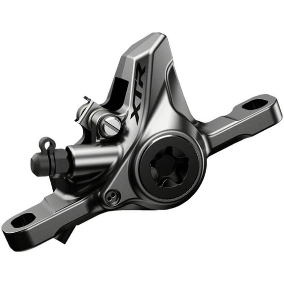 Shimano XTR BR-M9100 Disc Brake Caliper - Front or Rear, Post Mount, 2-Piston, Includes Metallic Pads
