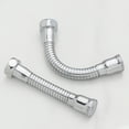thumbnail image 3 of Stainless Steel Adjustment Shower Tube Faucet Tube Kitchen Tap Extension Hose Shower Hose Faucet Adapter 1, 3 of 8