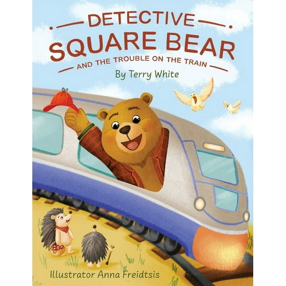Detective Square Bear and the Trouble on the Train, (Paperback)