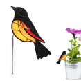 thumbnail image 1 of Estacas de Acrílico de Pájaro de 4.7 Pulgadas, Adorno de Jardín de Pájaro, Señales Decorativas para Macetas/Plantadores [Pájaro 10], 1 of 7