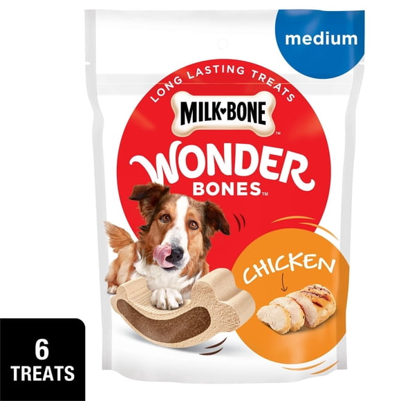 Milk-Bone Wonder Bones Medium Dog Long Lasting Treats 533g