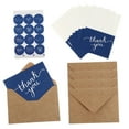 thumbnail image 4 of Raindrops 16Pcs Thank You Cards with Envelopes for Baby Shower Business Partners 15.5X10.3X0.1in, 4 of 8