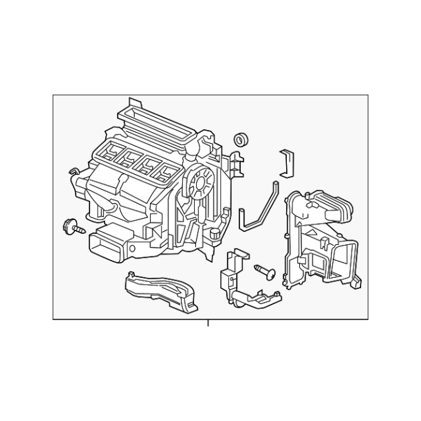 Factory Genuine Oem Acura Heater Sub Assembly Walmart Com Walmart Com