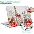 thumbnail image 3 of Compatible avec MacBook Air 13 Pouces Étui A1466 A1369 Ancienne Version 2010-2017, Coque Rigide Motif Plastique & Protection Clavier pour Mac Air 13.3 Pouces, Fleurs, 3 of 7