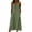 d49-green dresses for women, variant on Womens Cotton Linen Sleeveless Dress Summer Beach Maxi Dress Flowy Loose Fit Sundress Crewneck Button Down Gauze Dress with Pockets Black,L