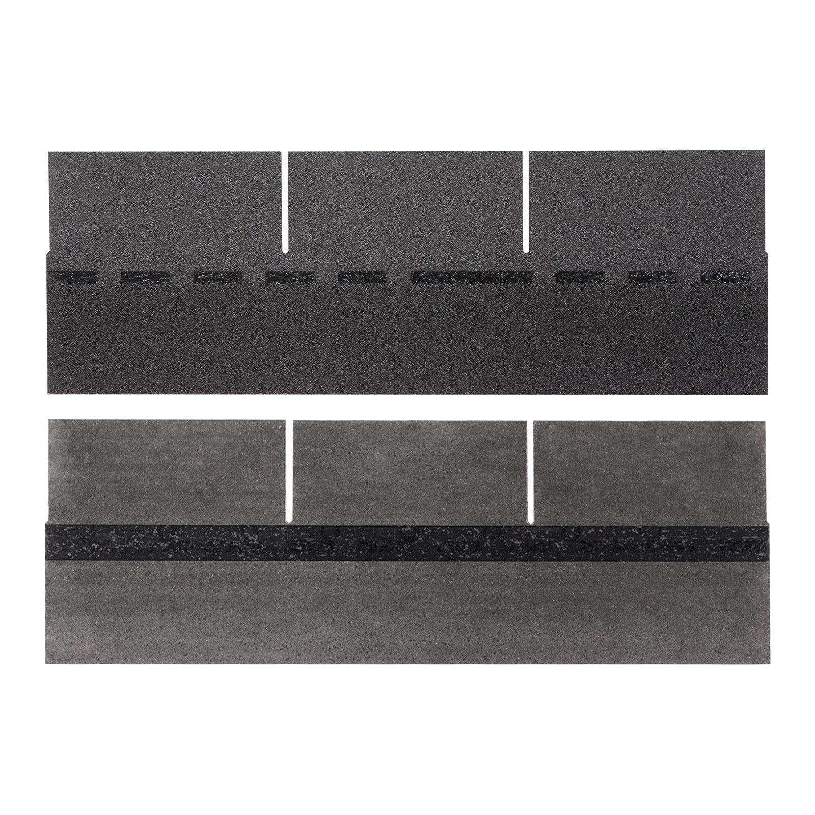 Roofing Shingles, Asphalt Shingles Roof Tiles, 21 PCs Asphalt Roof Shingles for Roof Tiles of Villas, Row Houses, Light Steel Roofs, Flat Roofs (39.37*13.11in)