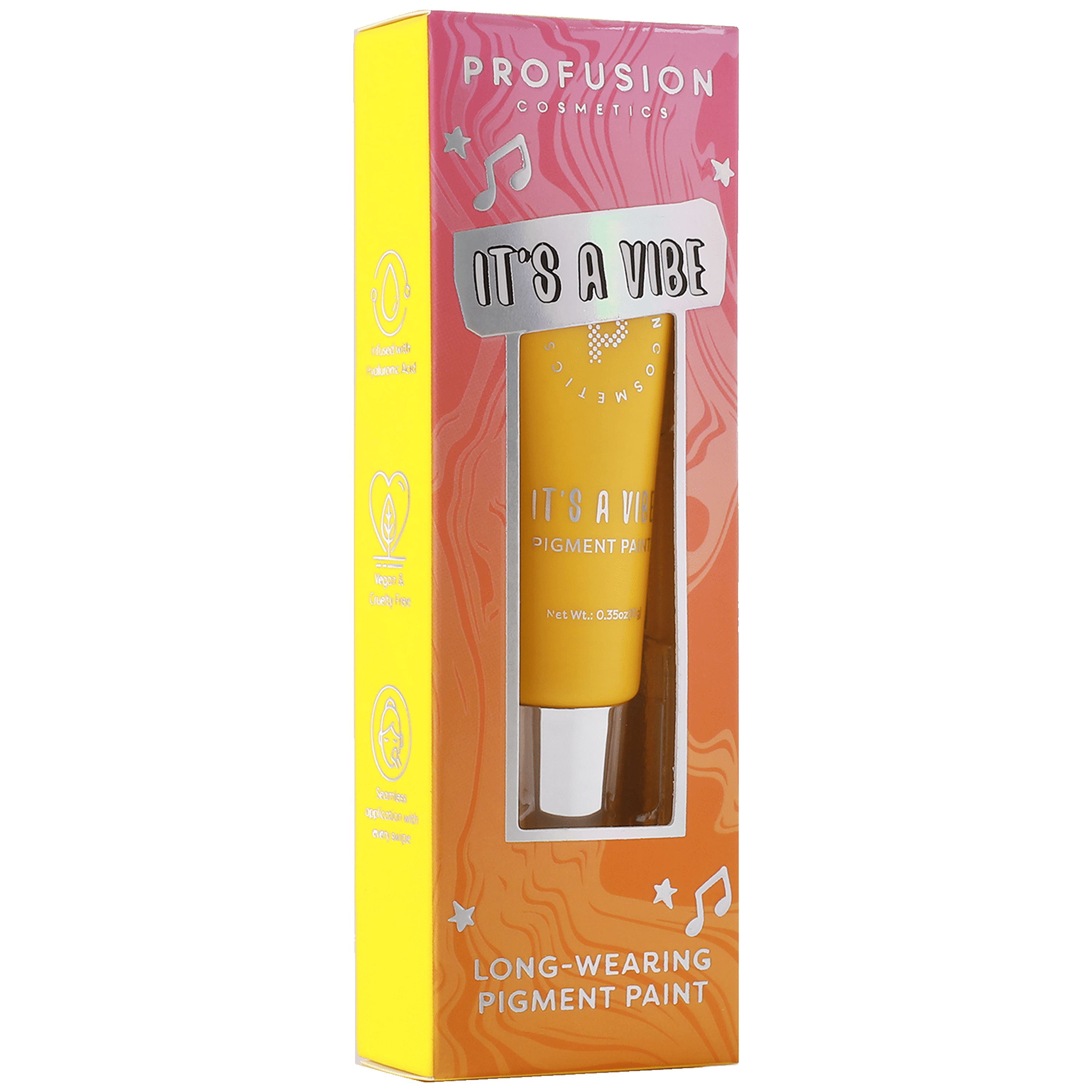 Profusion Cosmetics Festival It's A Vibe Pigment Face Paint - Free Spirit (Yellow)