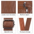 thumbnail image 3 of ELDA Bolsos cruzados para mujer, bolsos de bolsillo, bolsos y bolsos de cuero PU suave, bolso de hombro con múltiples bolsillos, 3 of 5