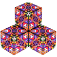 thumbnail image 6 of SHASHIBO Shape Shifting Box - STEM Magnetic Fidget Cube That Transforms Into Over 70 Shapes, Meow Wolf Dryer Portal, 1 Pack, 6 of 8