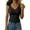 Black, variant on Guitiannn Delicate Lace Trim Solid Tank Top for Sleeveless Camisole with Soft and Comfortable Fit Asymmetric Tunic Neck Baggy Top 3xl Tops 510 Ladies Tops 3xl Tops for Women Athletic Top Women