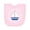 AD-Pink, variant on Inktastic My Nana Loves Me Sailboat Boys Newborn Bib