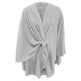 thumbnail image 4 of MESSUEN Fall Shawls for Women Ponchos for Women Thick Shawl Cape for Women's Winter Scarf Womens Cape Women Shawls Gray One Size, 4 of 4