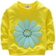 thumbnail image 2 of Conjunto de ropa de girasol para niñas pequeñas Sinhoon, camiseta de manga larga y pantalón, 2 piezas, ropa de otoño (amarillo, 2T), 2 of 8