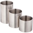 thumbnail image 1 of Juego De Medida Dedal Barfly 25/35/50 Ml. Acero Inoxidable, 1 of 4