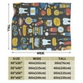 thumbnail image 3 of Kll Fleece Blanket Plush Throw Blanket Teeth,Soft Fuzzy Cozy Flannel Blanket For Couch Sofa Bed.(40"X30"), 3 of 9