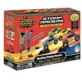 thumbnail image 1 of Stomp Racers Coches de carreras propulsados ​​por aire de Stomp Rocket Mega paquete de 4 coches – Lanzador de coches de juguete Stomp Racers en duelo – Divertido patio trasero y exterior, juguetes par, 1 of 5