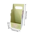 thumbnail image 2 of Your Floral Gifts For Mother's Day With The Exquisite Spring Portable Paper Box Packaging For Handheld Bouquets Ceramic Vases for Flowers Large, 2 of 4