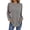 Gray, variant on KBZDBZC Womens T Shirts Women's Autumn and Winter Round Neck Long Sleeved Stripe Loose Casual T Shirt Womens Tops (Blue,XL)