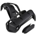 thumbnail image 1 of Spec-D Tuning 6PC Front + Rear Black 7" Wide Wheel Extended Fender Flares Kit Compatible with 1997-2006 Jeep Wranger Tj, 1 of 4