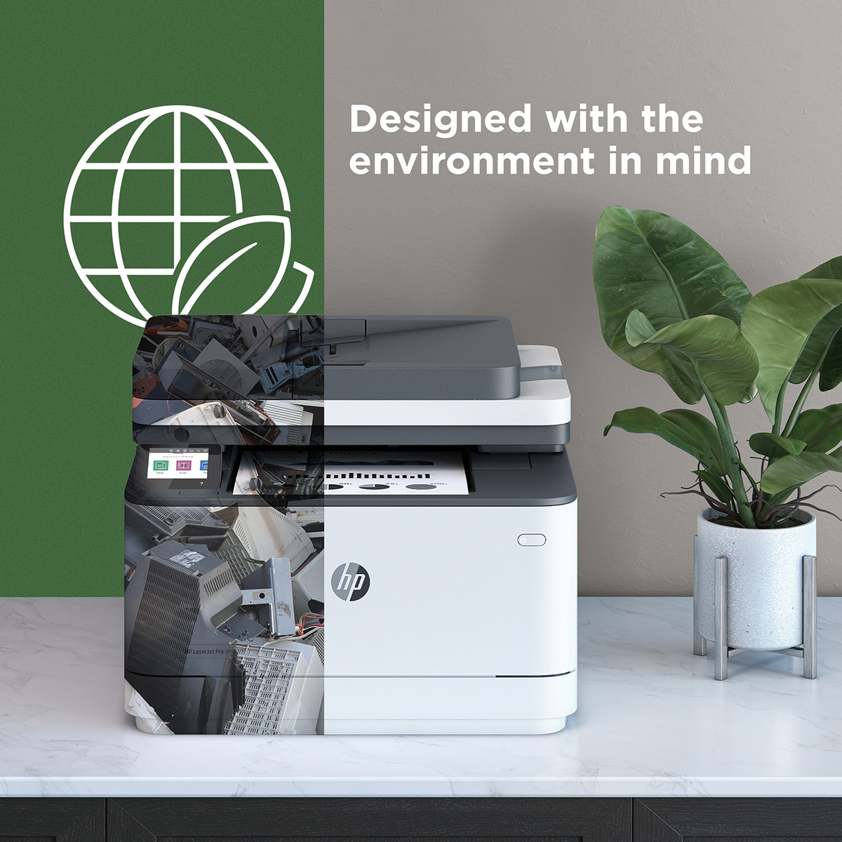 HP LaserJet Pro 3001dw Wireless Laser Printer photo 4