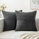 thumbnail image 1 of 2 Packs de Fundas de Almohada Decorativas Bohemias para Sofá, Cama, Decoración Del Hogar, 18x18 Pulgadas, Gris, 1 of 12