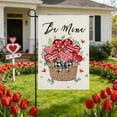 thumbnail image 6 of Valentines Day Truck Garden Flag 12×18 Inch Double Sided for Outside Red Heart Plaid Small Holiday Anniversary Wedding Love Welcome Yard Decoration, 6 of 6