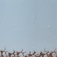 thumbnail image 2 of Maklaine 1-Light Ceramic & Linen Table Lamp in Light Blue/White, 2 of 3
