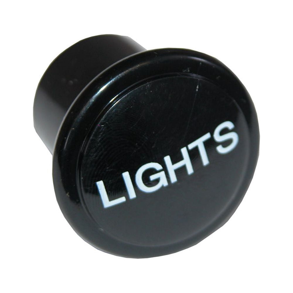 Omix 17234.02 Head Light Switch Knob Fits 46-71 CJ3 CJ5 CJ6 Willys Fits select: 1971 JEEP UNIVERSAL, 1970 AMERICAN MOTORS UNIVERSAL