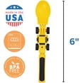 thumbnail image 4 of Constructive Eating Set of 3 Construction Utensils - Made in USA - Silverware for Toddlers and Kids - Made With Materials Tested for Safety, 4 of 9