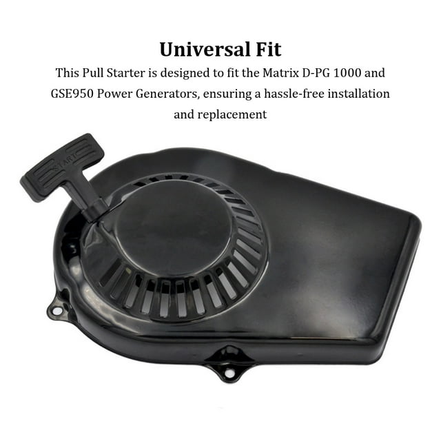 Baohd Universal Fit Pull Starter For Matrix D-PG 1000 Easy To Install And Replace Compact And Easy As Shown 1Set