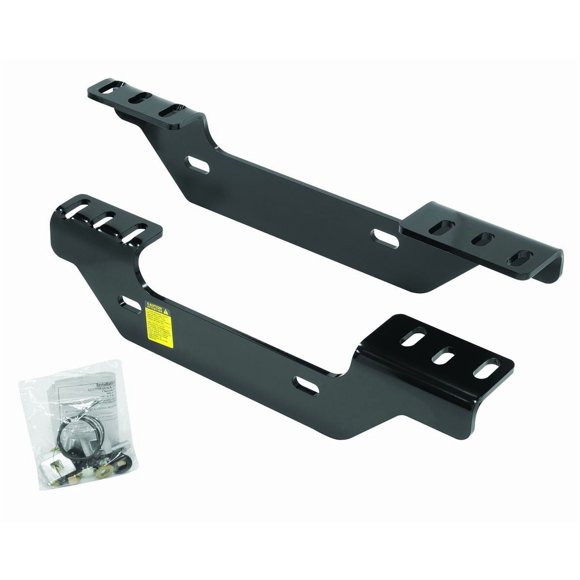 Reese Fifth Wheel Trailer Hitch Mount Kit 50066 Custom Quick; 2 Brackets; Bolt-On; No Drill; Includes Hardware/Without Rails