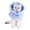 Light blue, variant on Giaone Comfortable Pet Neck Cones Adjustable Collar After Surgeries Stops and Protects Wounds Effectively