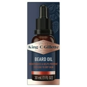 King C. Gillette Mens Beard Oil, 1 oz