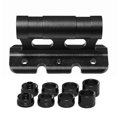 thumbnail image 1 of Bike Fork Mount Quick Release Thru Axle Carriers Front Fork Block Car Roof Rack Carriers For 5x100mm 12x100mm 15x100mm 15x110mm, 1 of 5