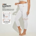 thumbnail image 3 of Athlemo Plus Size Women Anti Women Compression Leggings Body Shaper High Waist Tummy Control Thigh Sculpting Slimmer Shapewear, 3 of 7