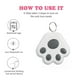 thumbnail image 4 of Localizador GPS portátil para perros y gatos, dispositivo de seguimiento oculto para niños, con Bluetooth 5.0, localizador de llaves móvil., 4 of 8
