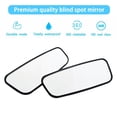 thumbnail image 1 of 2Pcs 360° Blind Spot Rear View Auxiliary Mirror Convex Wide Angle Car Truck Suv, 1 of 9