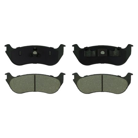 Gridiron Brakes Standard Semi-Metallic Brake Pads Rear (4-Pad Set) - ID881 (Replaces Part# MKD881)