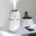 thumbnail image 3 of Difusor De Aire, Humidificador, Mini Humidificador De Escritorio De Niebla De Difusor De Aire Para El Dormitorio Del Hogar ANGGREK Blanco, 3 of 8
