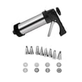 thumbnail image 1 of Stainless Steel Biscuit Baking Press Decoration Cookie Making Mold Kitchen Cake Piping Nozzle, 1 of 9