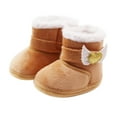 thumbnail image 2 of JINMGG Clearance Baby Winter Warm Snow Boots Soft Sole Prewalker Non-Skid Boots for Infant Toddler Boys Girls, 2 of 5