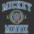 thumbnail image 2 of Mens Mickey & Friends Duo College Badge Lightweight Hoodie, 2 of 4
