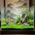 thumbnail image 6 of Lush Underwater Grass Mat, Dense Artificial Aquatic Plant Substrate With Soft Texture — 9.8 Inch Fish Tank Decor, Made Of Plastic For Aquascaping Layouts, 6 of 6