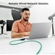 thumbnail image 5 of Cable Ethernet Matters Cat 6 10 Gbps 15 m verde, 5 of 9